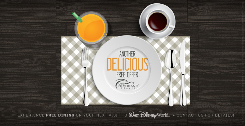 Get Disney FREE Dining 2019